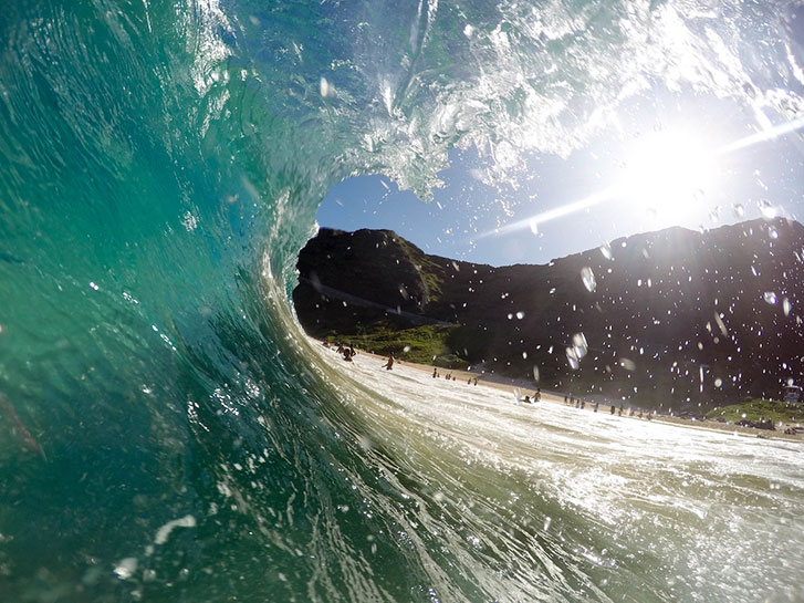 Wave in the ocean near Desert Regional Medical Center